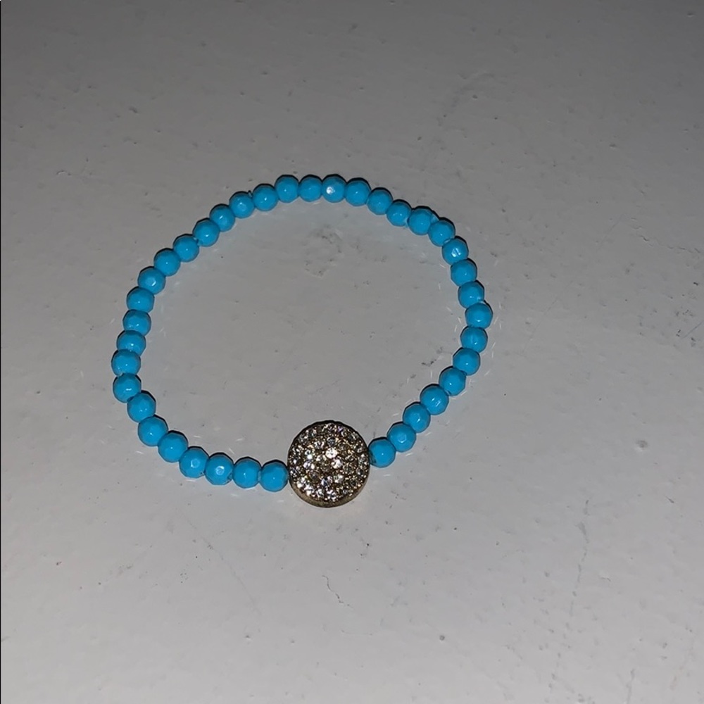 Blue bracelet